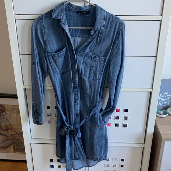 Velvet Heart Dresses & Skirts - Velvet Heart Blue Denim Dress
